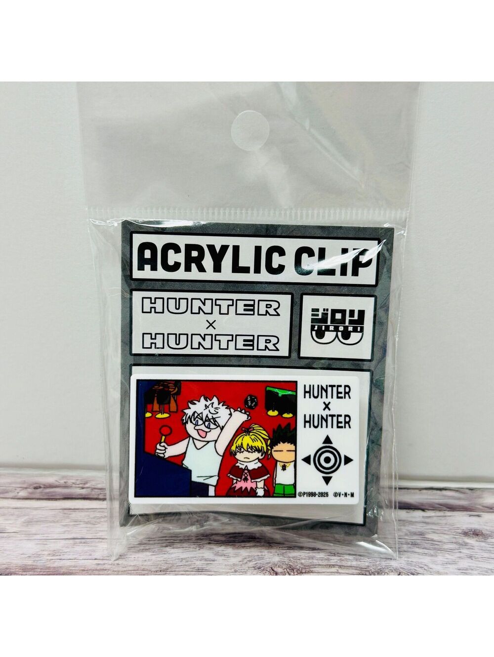 Hunter x Hunter Jirori Trading Acrylic Clip Gon & Killua Official New US Seller